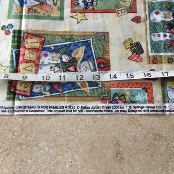 Fabric by the yard, Christmas quilting/ craft fabric, country, vintage - Picture 4 of 4
